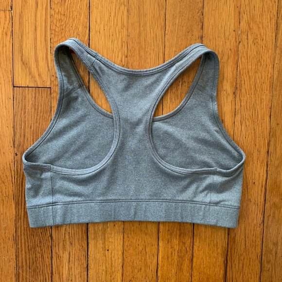 Nike Pro Dri-Fit Sport Bra Gray - Picture 2 of 5
